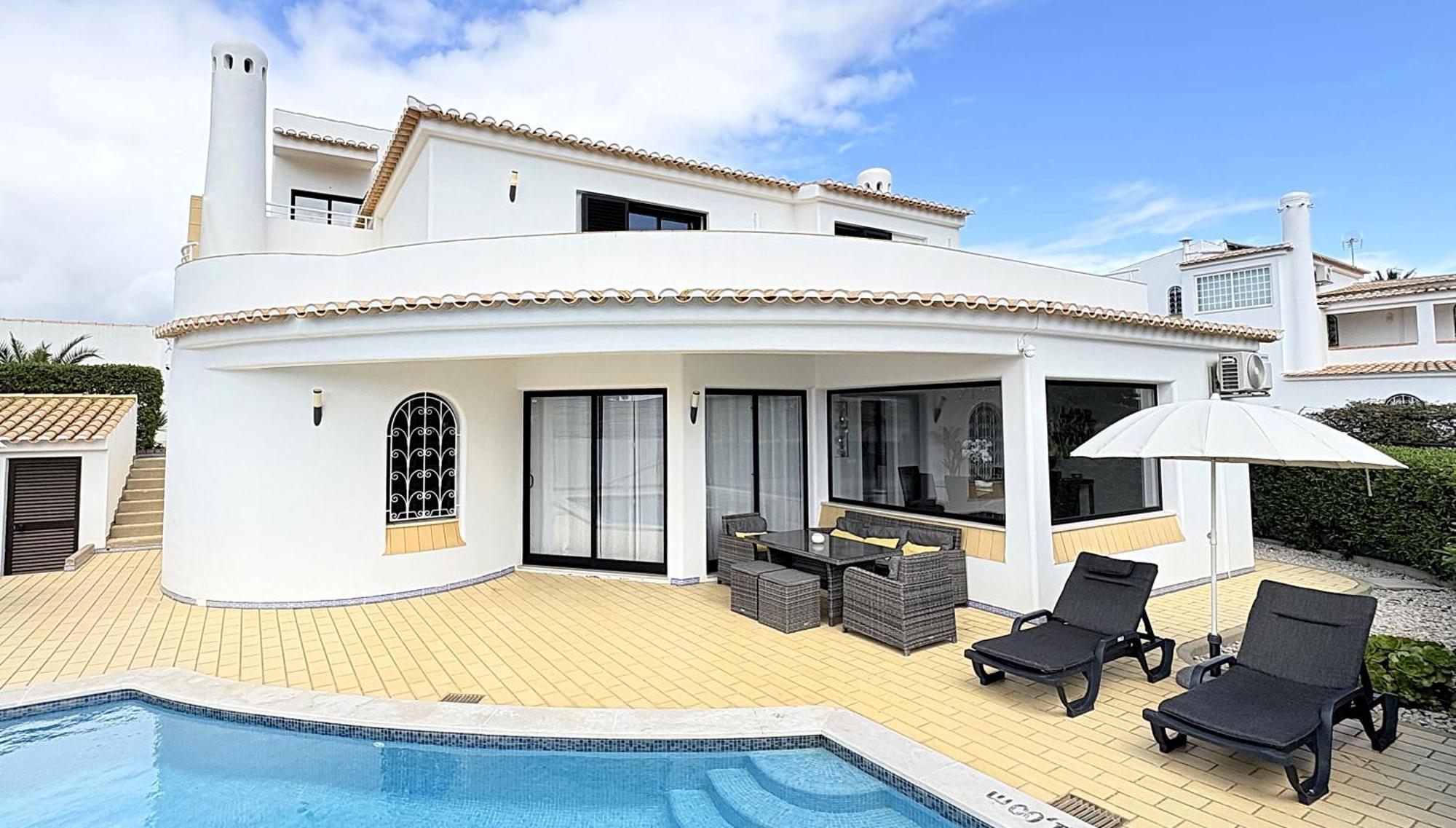 Villa Cristina 17 - 500 M From The Beach Albufeira Exteriör bild