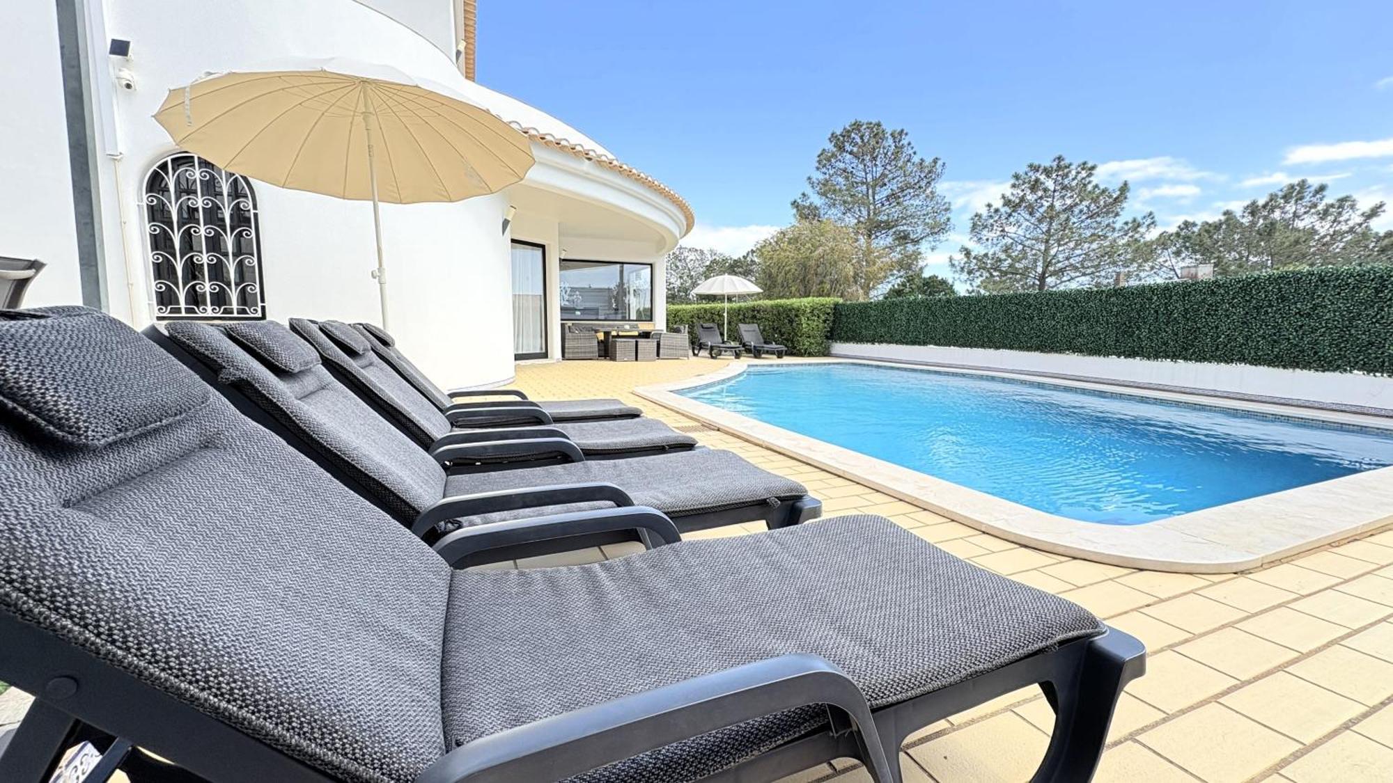 Villa Cristina 17 - 500 M From The Beach Albufeira Exteriör bild